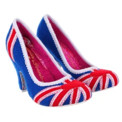 Iconic By Irregular Choice Platinum Patty