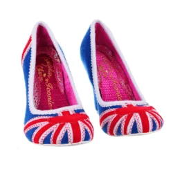 Iconic By Irregular Choice Platinum Patty