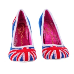 Iconic By Irregular Choice Platinum Patty