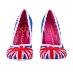 Iconic By Irregular Choice Platinum Patty