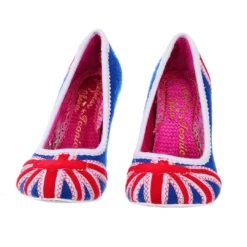 Iconic By Irregular Choice Platinum Patty