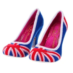 Iconic By Irregular Choice Platinum Patty