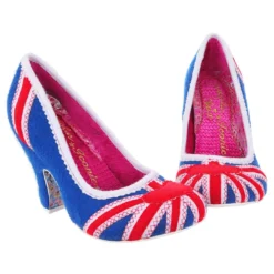 Iconic By Irregular Choice Platinum Patty