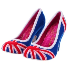Iconic By Irregular Choice Platinum Patty