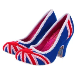 Iconic By Irregular Choice Platinum Patty