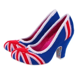 Iconic By Irregular Choice Platinum Patty