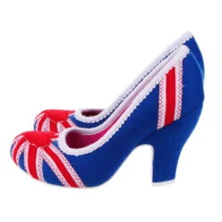 Iconic By Irregular Choice Platinum Patty