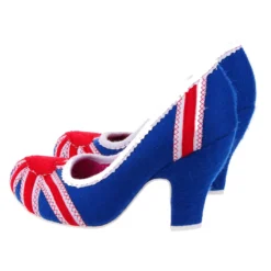 Iconic By Irregular Choice Platinum Patty