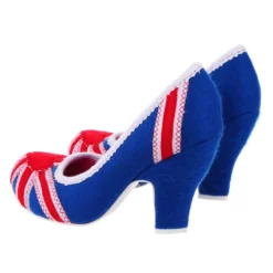 Iconic By Irregular Choice Platinum Patty