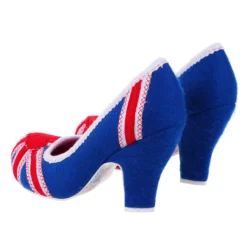 Iconic By Irregular Choice Platinum Patty