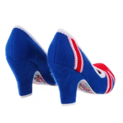 Iconic By Irregular Choice Platinum Patty