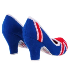 Iconic By Irregular Choice Platinum Patty