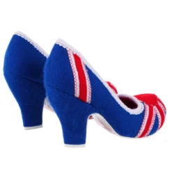 Iconic By Irregular Choice Platinum Patty