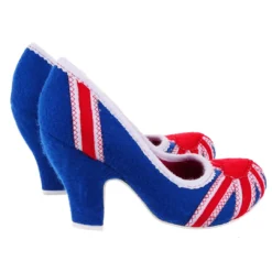 Iconic By Irregular Choice Platinum Patty