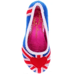 Iconic By Irregular Choice Platinum Patty