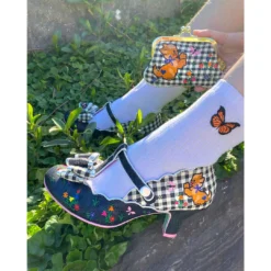 Irregular Choice Everything Catching Butterflies