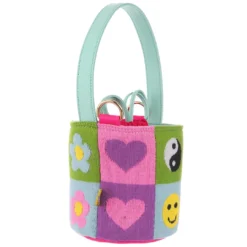 Irregular Choice Bags Stickers And Smiles Bag