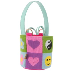 Irregular Choice Bags Stickers And Smiles Bag