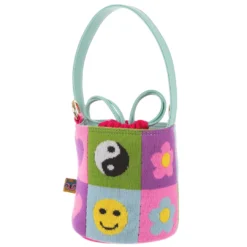 Irregular Choice Bags Stickers And Smiles Bag