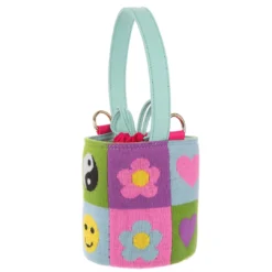 Irregular Choice Bags Stickers And Smiles Bag