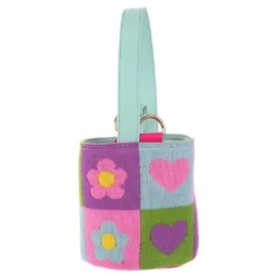 Irregular Choice Bags Stickers And Smiles Bag