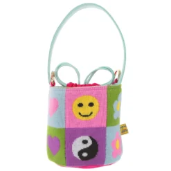 Irregular Choice Bags Stickers And Smiles Bag