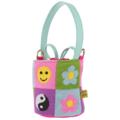Irregular Choice Bags Stickers And Smiles Bag