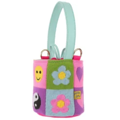 Irregular Choice Bags Stickers And Smiles Bag