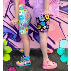 Irregular Choice Clothing Flower Dripping Shorts