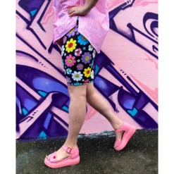 Irregular Choice Clothing Flower Dripping Shorts