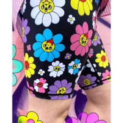 Irregular Choice Clothing Flower Dripping Shorts
