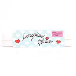 Irregular Choice Shoe Laces White Everything