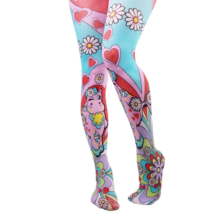 Irregular Choice Clothing Hilda Hippo Tights
